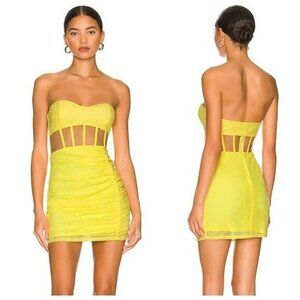 NBD Farah Mini Dress - Yellow